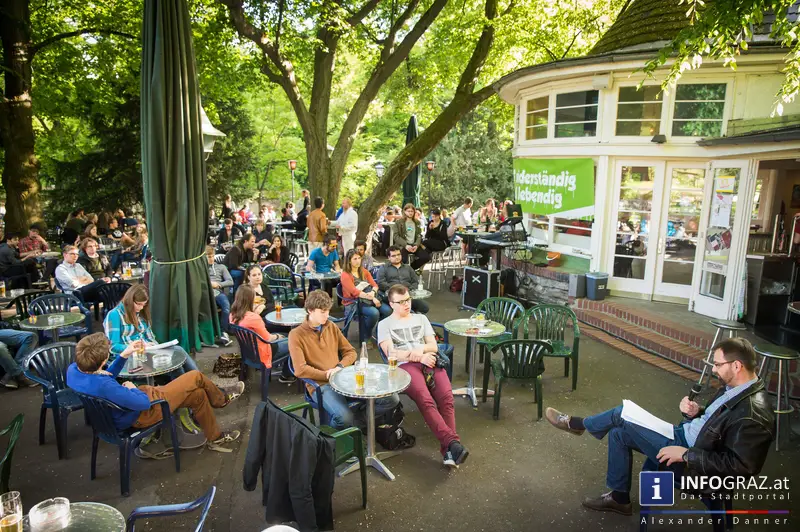8. MAI - TAG DER BEFREIUNG - Vortrag zur Gedenkkultur in Österreich und anschließende Party – Parkhouse Graz - 030