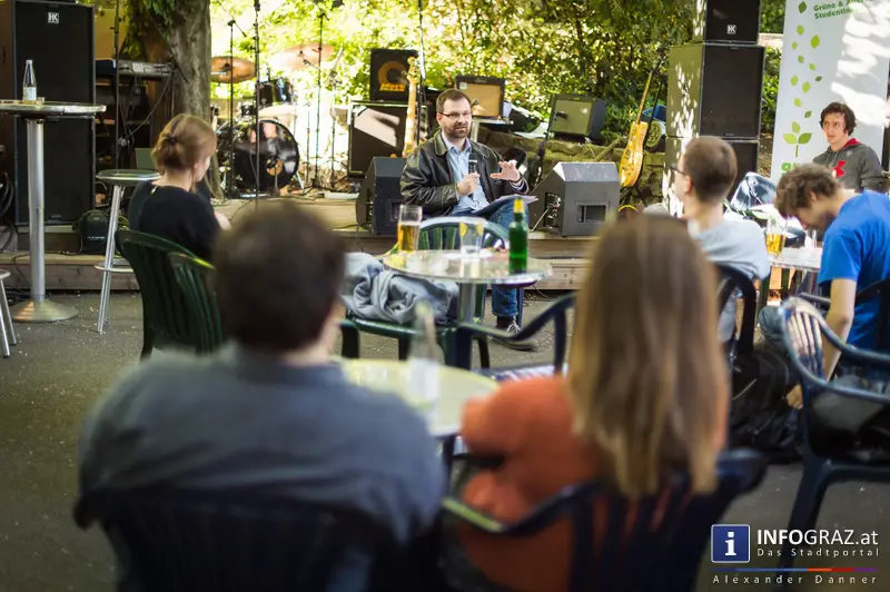 8. MAI - TAG DER BEFREIUNG - Vortrag zur Gedenkkultur in Österreich und anschließende Party – Parkhouse Graz - 034