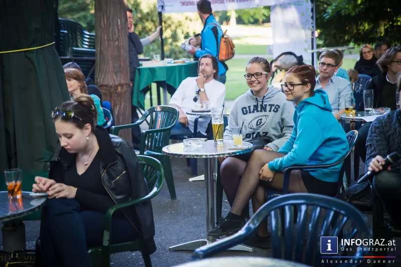 8. MAI - TAG DER BEFREIUNG - Vortrag zur Gedenkkultur in Österreich und anschließende Party – Parkhouse Graz - 049
