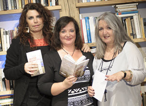 Anita Keiper,Bettina Messner,Andrea Wolfmayr,edition keiper,buchpräsentation,15.5.2014,bettina messner,verliebtheit,mr. spock,zu-gut-sein,sehnsucht,brokkoli,extrakurze familienromane