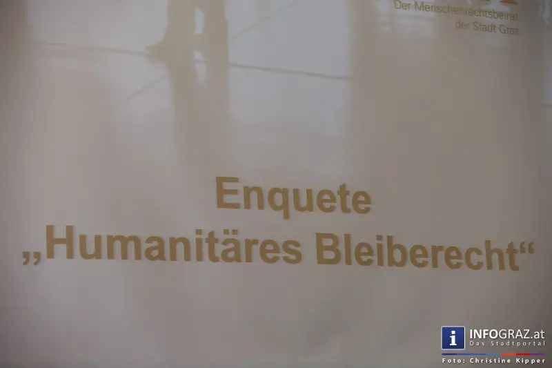 Enquete ‚Humanitäres Bleiberecht‘ - Gemeinderatssaal des Grazer Rathauses - 20. Mai 2014 - 006