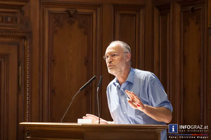Enquete ‚Humanitäres Bleiberecht‘ - Gemeinderatssaal des Grazer Rathauses - 20. Mai 2014 - 008