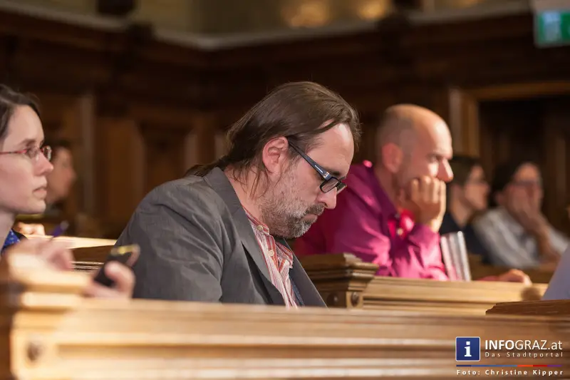 Enquete ‚Humanitäres Bleiberecht‘ - Gemeinderatssaal des Grazer Rathauses - 20. Mai 2014 - 014