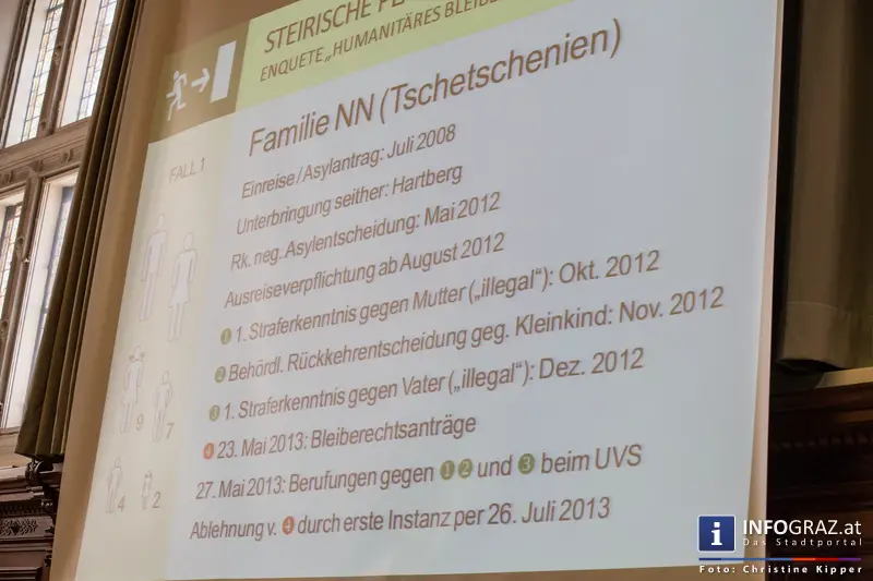 Enquete ‚Humanitäres Bleiberecht‘ - Gemeinderatssaal des Grazer Rathauses - 20. Mai 2014 - 022