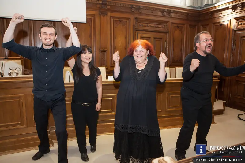 Enquete ‚Humanitäres Bleiberecht‘ - Gemeinderatssaal des Grazer Rathauses - 20. Mai 2014 - 041