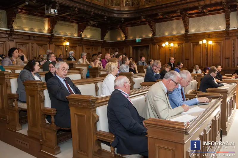 Enquete ‚Humanitäres Bleiberecht‘ - Gemeinderatssaal des Grazer Rathauses - 20. Mai 2014 - 044