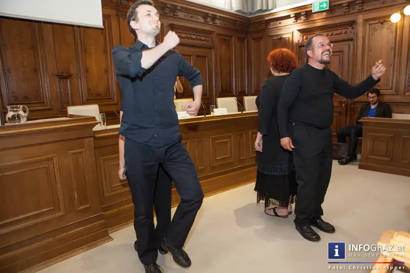 Enquete ‚Humanitäres Bleiberecht‘ - Gemeinderatssaal des Grazer Rathauses - 20. Mai 2014 - 070