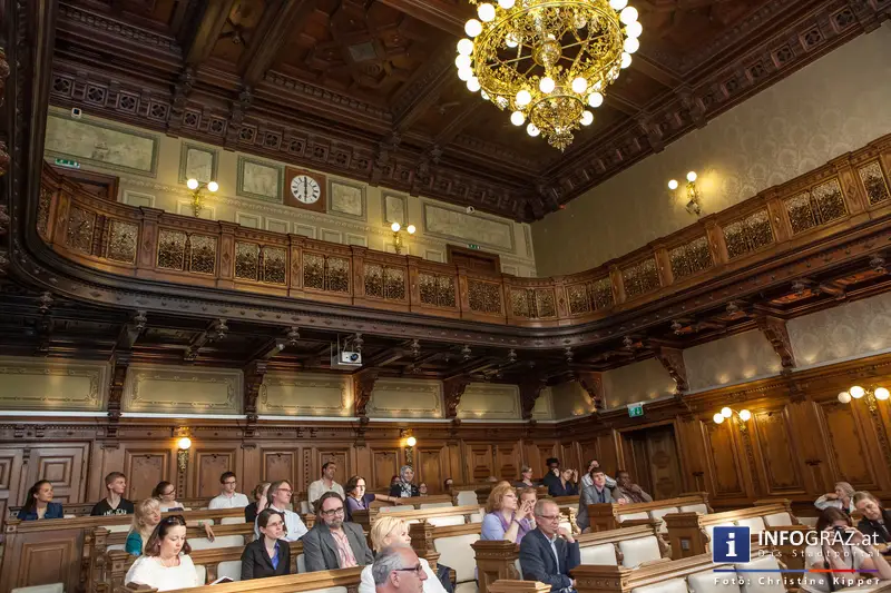Enquete ‚Humanitäres Bleiberecht‘ - Gemeinderatssaal des Grazer Rathauses - 20. Mai 2014 - 076