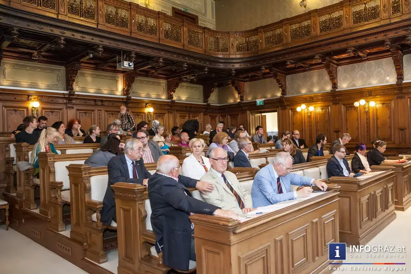 Enquete ‚Humanitäres Bleiberecht‘ - Gemeinderatssaal des Grazer Rathauses - 20. Mai 2014 - 084
