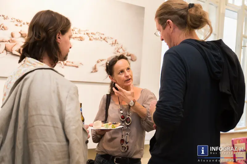 Ausstellungseröffnung ‚bitte nichts geben – danke‘ in der Galerie Zwischenbilder im Sozialamt Graz am 23.5.2014 - 015