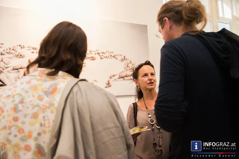 Ausstellungseröffnung ‚bitte nichts geben – danke‘ in der Galerie Zwischenbilder im Sozialamt Graz am 23.5.2014 - 021