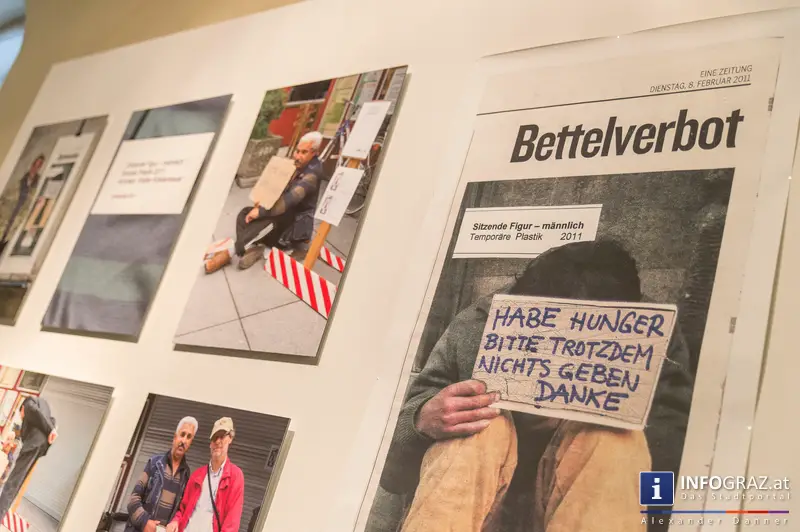 Ausstellungseröffnung ‚bitte nichts geben – danke‘ in der Galerie Zwischenbilder im Sozialamt Graz am 23.5.2014 - 035