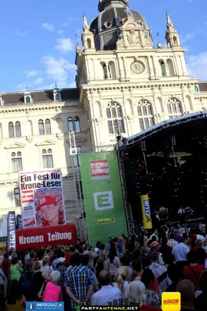 Stadtfest Graz 2014 am Grazer Hauptplatz 