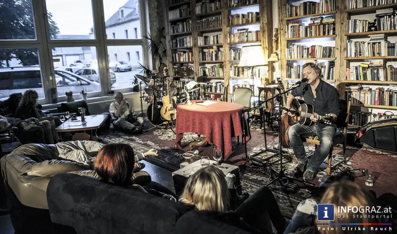 Literatur- und Bluesabend in der Edition Keiper Graz am 12. Juni 2014 - 044