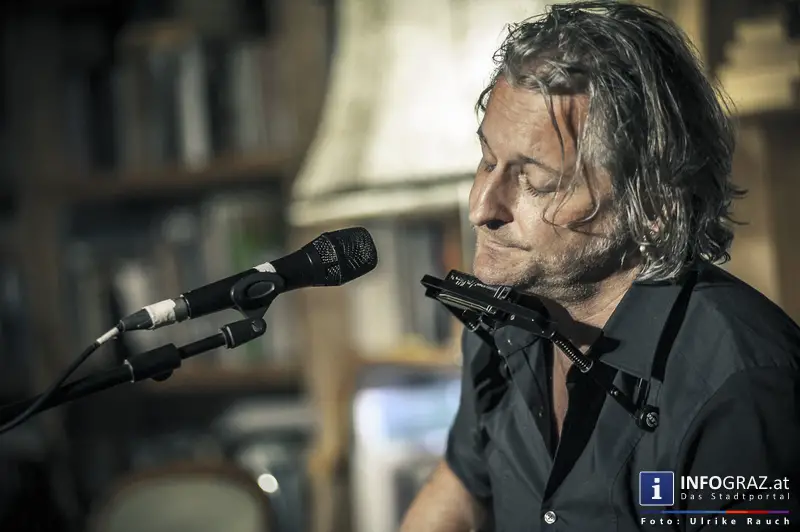 Literatur- und Bluesabend in der Edition Keiper Graz am 12. Juni 2014 - 063
