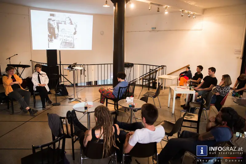 queerograd satellit * Marty Huber & DownDox - Lecture Performance und Konzert bei Kultur in Graz! - 039