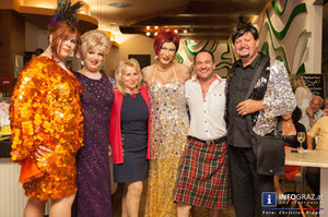 ,grazien,tolle kostüme,kunstvolles makeup,cora hard,jenny gazelle,schlagerfeuerwerk,steira-eck graz,center nord,21. juni 2014,