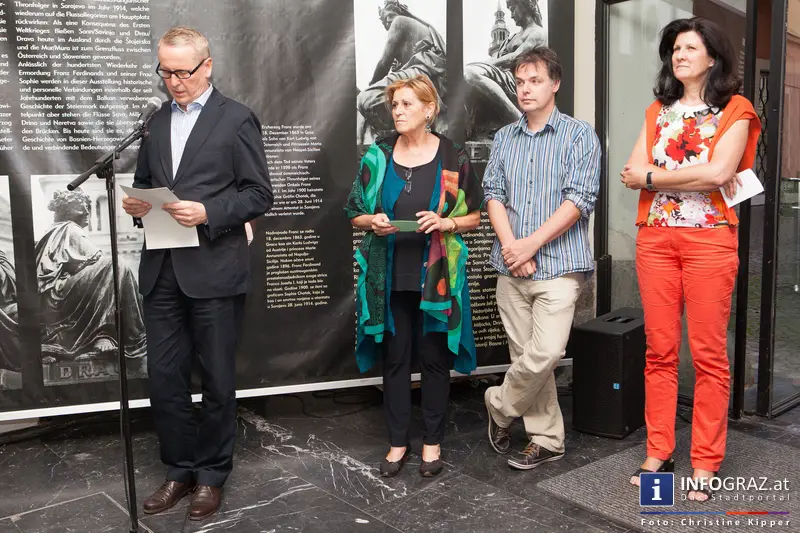 Eröffnung der Ausstellung Flusswege und Tabakstraßen im GRAZ Museum - 018