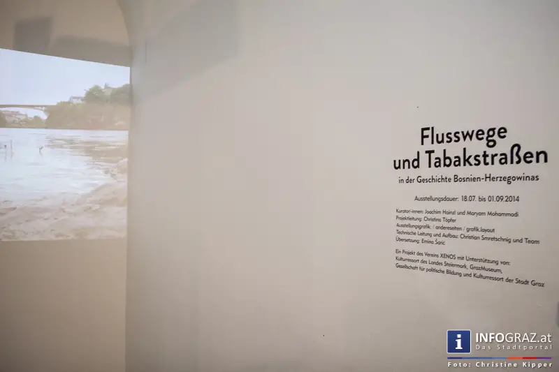 Eröffnung der Ausstellung Flusswege und Tabakstraßen im GRAZ Museum - 035