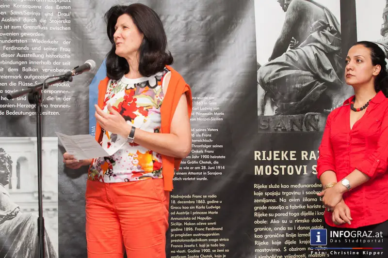 Eröffnung der Ausstellung Flusswege und Tabakstraßen im GRAZ Museum - 039