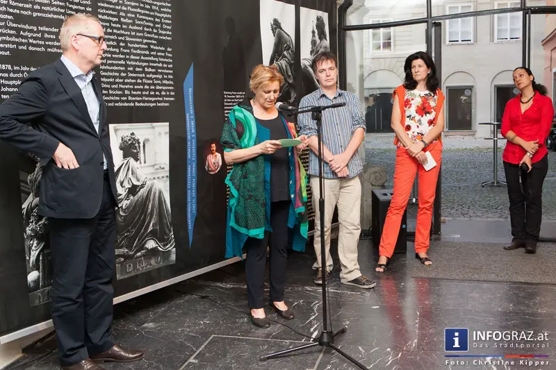 Eröffnung der Ausstellung Flusswege und Tabakstraßen im GRAZ Museum - 057