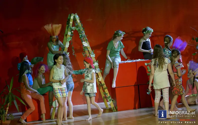 Musicalwerkstatt Graz - Der Wetterzauberwald, Generalprobe im Theater am Lend - 018
