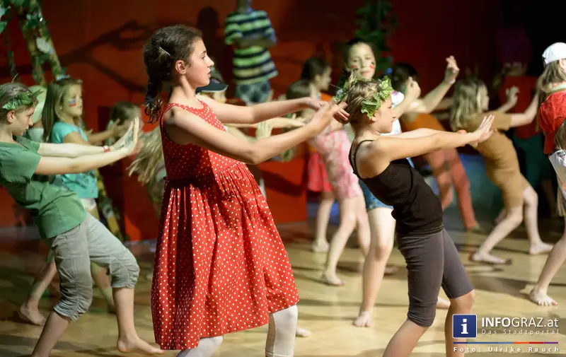 Musicalwerkstatt Graz - Der Wetterzauberwald, Generalprobe im Theater am Lend - 081