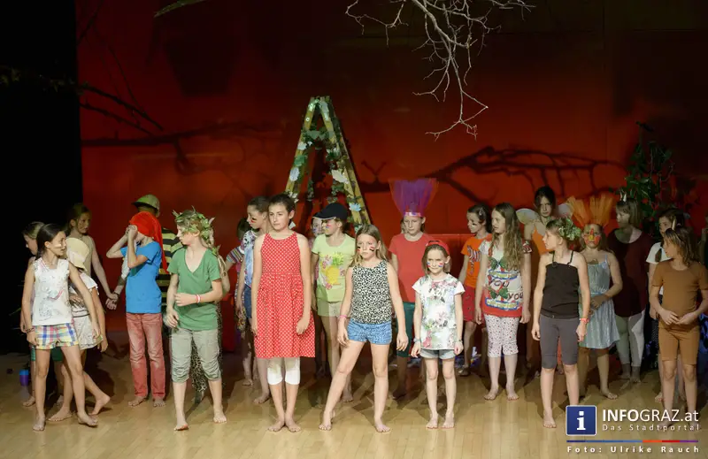 Musicalwerkstatt Graz - Der Wetterzauberwald, Generalprobe im Theater am Lend - 087