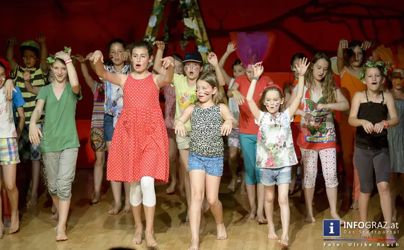 Musicalwerkstatt Graz - Der Wetterzauberwald, Generalprobe im Theater am Lend - 089