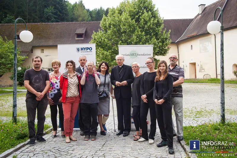 Tag des offenen Ateliers in Stift Rein am 31. Juli 2014 - 024