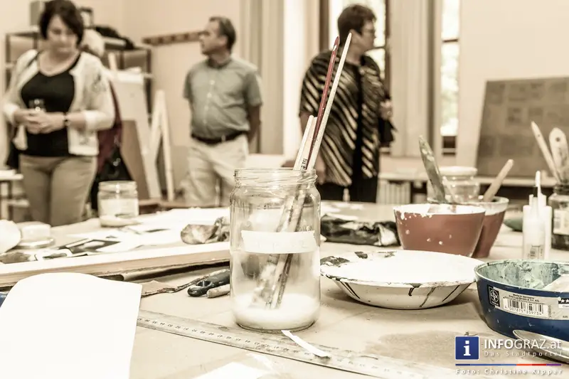 Tag des offenen Ateliers in Stift Rein am 31. Juli 2014 - 042