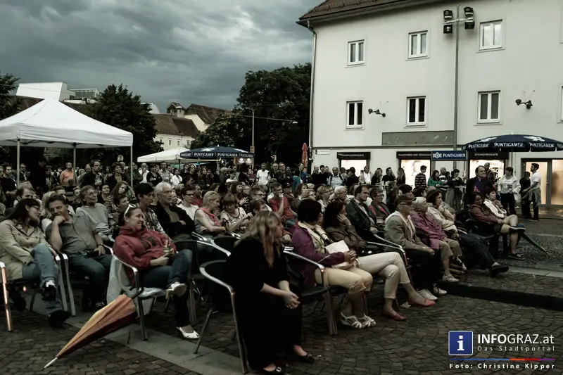 Weltmusik - live am Mariahilferplatz - HUMAN DONG @ Murszene 2014 am 9. August 2014 - 009