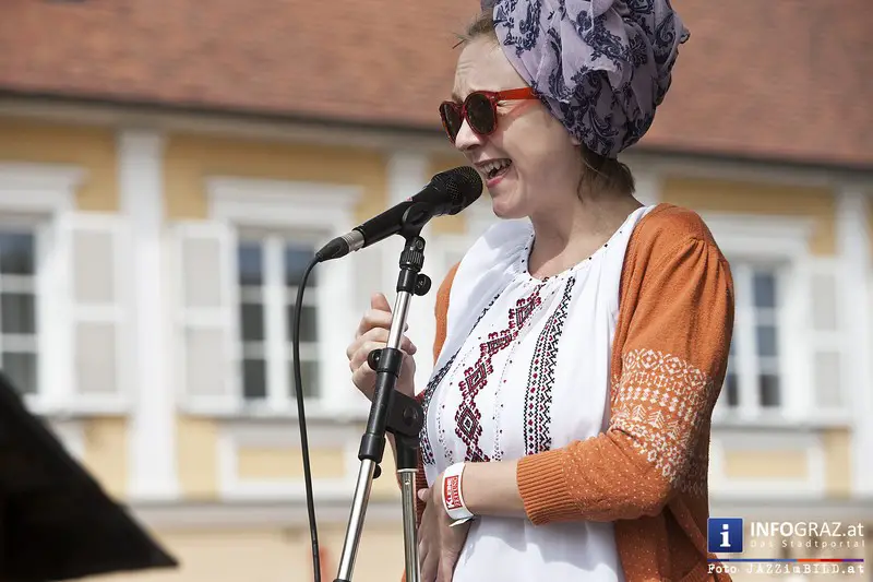 Abschlusstag bei Most + Jazz, Jazzfest der Stadt Fehring am Sonntag, 7. September 2014 - 001