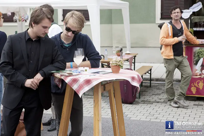 Abschlusstag bei Most + Jazz, Jazzfest der Stadt Fehring am Sonntag, 7. September 2014 - 030