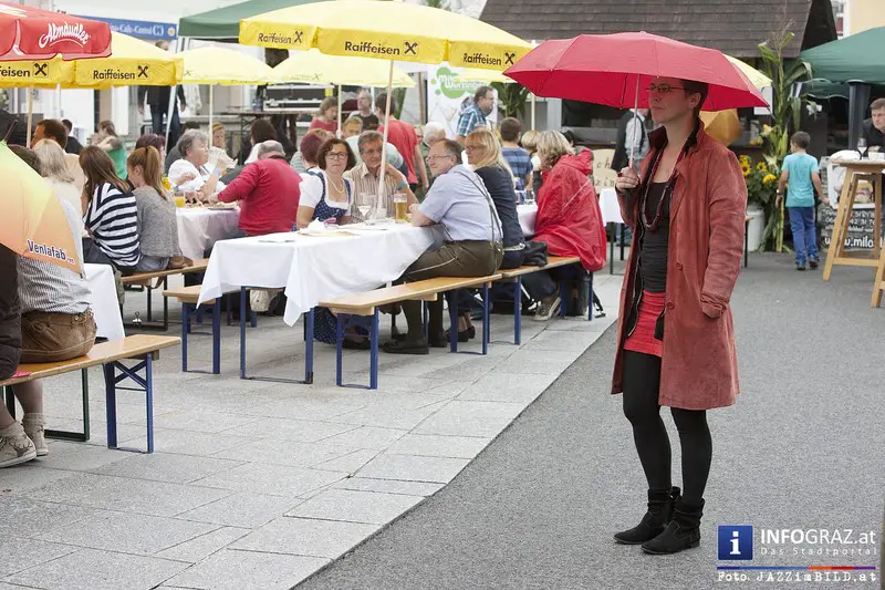 Abschlusstag bei Most + Jazz, Jazzfest der Stadt Fehring am Sonntag, 7. September 2014 - 042