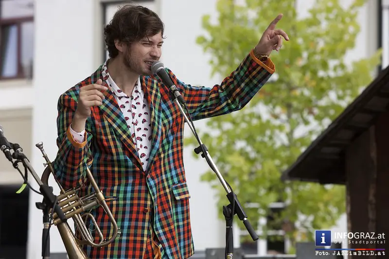 Abschlusstag bei Most + Jazz, Jazzfest der Stadt Fehring am Sonntag, 7. September 2014 - 052