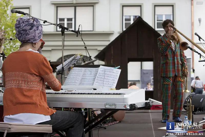 Abschlusstag bei Most + Jazz, Jazzfest der Stadt Fehring am Sonntag, 7. September 2014 - 057