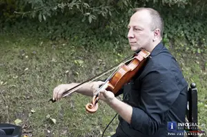 Kurt Bauer,strings,Geige,violine,vernissage graz,bildende kunst in der liesl
