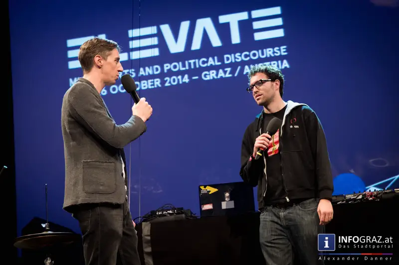 Elevate Festival Graz 2014 - Eröffnungsshow 23. Oktober 2014 – Dom im Berg - 036