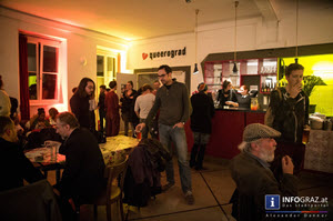 queerograd 2014,über die haut,volkshaus graz,1. November 2014, seriöser diskurs,trashiges politainment