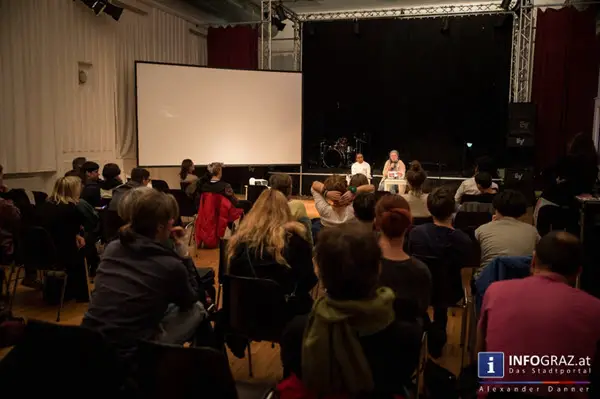 Queerograd 2014 - Über die Haut – Volkshaus Graz, 1. November 2014 queerograd 2014,über die haut,marissa lobo,andromanie ruzindana,khatera sadr,denice mireia,arnella bourbon