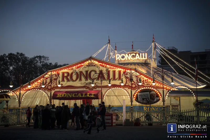Circus Roncalli mit ‚Time is Honey‘ am Messegelände Graz - 2. November 2014 - 014