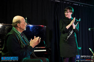 silke eberhard,dave burrell,20 jahre stockwerkjazz,women in motion,bester jazzclub der stadt,einzigartiges duo,saxophon,piano,zwiegespräch
