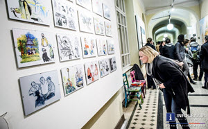 clemens luser,constantin luser,edda strobl,helmut kaplan,tonto comics,jörg vogeltanz,franz yang mocni,einbildung,galerie zwischenbilder im sozialamt graz