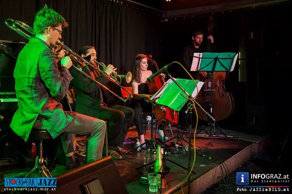 PianoForteBrass (A) - Weihnachtskonzert 2014 bei Stockwerkjazz weihnachtskonzert,stockwerkjazz graz,pianofortebrass,20.12.2014,anna lang,mario rom,alois eberl,gernot haslauer