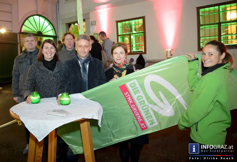 Bilder aus dem Grünes Haus Graz vom Eröffnungsfest am 12. Jänner 2015. - 002