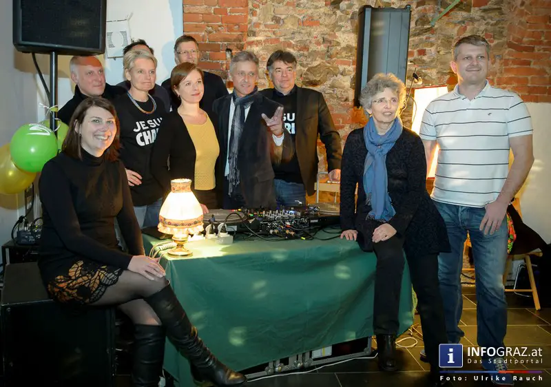 Bilder aus dem Grünes Haus Graz vom Eröffnungsfest am 12. Jänner 2015. - 018