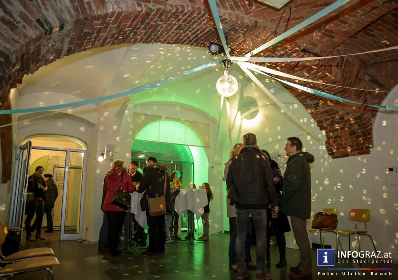 Bilder aus dem Grünes Haus Graz vom Eröffnungsfest am 12. Jänner 2015. - 022