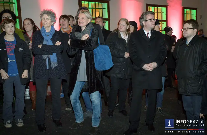 Bilder aus dem Grünes Haus Graz vom Eröffnungsfest am 12. Jänner 2015. - 030