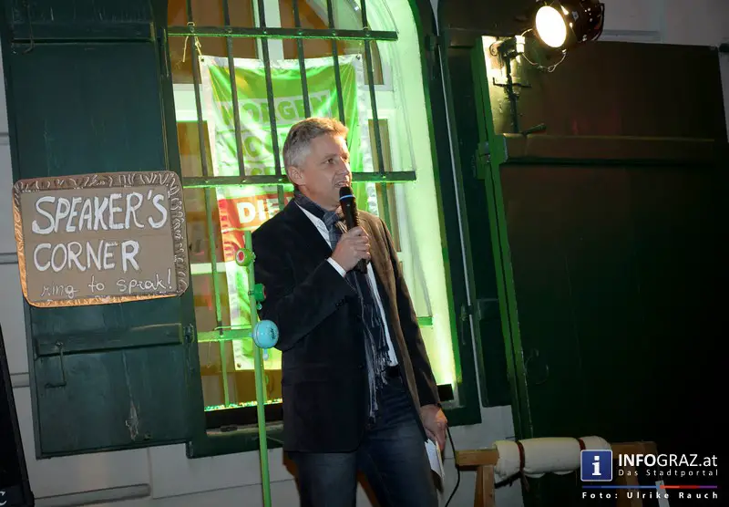 Bilder aus dem Grünes Haus Graz vom Eröffnungsfest am 12. Jänner 2015. - 032